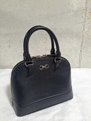 MaxSold Auction: Salvatore Ferragamo Saffiano Darina Small Domed Handle Bag - Markham (Ontario, Canada) SELLER MANAGED Downsizing Online Auction - Major Mackenzie Drive East