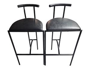 MaxSold Auction: Tokyo Stools by Rodney Kinsman x 2 | Pair of Italian Postmodern Bar Stools - Markham (Ontario, Canada) SELLER MANAGED Downsizing Online Auction - Major Mackenzie Drive East
