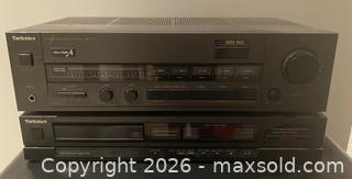 MaxSold Auction: Vintage Technics Amplifier and CD Player:  • 	Technics Stereo Integrated Amplifier – Model SU?V76 (SU?V7?KMC) • 	Technics Compact Disc Player – Model  - Toronto (Ontario, Canada) SELLER MANAGED Downsizing Online Auction - Findlay Boulevard