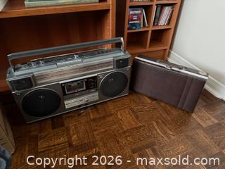 MaxSold Auction: Vintage JVC Stereo Radio Cassette Recorder - Vaughan (Ontario, Canada) SELLER MANAGED Moving Online Auction - Rimmington Drive