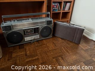 MaxSold Auction: Vintage JVC Stereo Radio Cassette Recorder - Vaughan (Ontario, Canada) SELLER MANAGED Moving Online Auction - Rimmington Drive