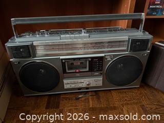 MaxSold Auction: Vintage JVC Stereo Radio Cassette Recorder - Vaughan (Ontario, Canada) SELLER MANAGED Moving Online Auction - Rimmington Drive