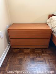 MaxSold Auction: Vintage MCM 'Reff Products' Teak Pair of Nightstands - Vaughan (Ontario, Canada) SELLER MANAGED Moving Online Auction - Rimmington Drive