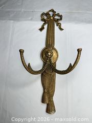 MaxSold Auction: Brass Neoclassical Ribbon & Tassel Wall Hook - Morgan Hill (California, USA) PARTNER MANAGED Estate Sale Online Auction - Dougherty Avenue