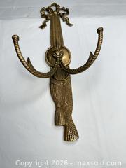 MaxSold Auction: Brass Neoclassical Ribbon & Tassel Wall Hook - Morgan Hill (California, USA) PARTNER MANAGED Estate Sale Online Auction - Dougherty Avenue