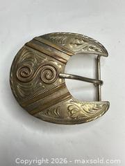 MaxSold Auction: Dale Chavez Western/Southwestern Belt Buckle, Medium (3.5–4 in.) - Morgan Hill (California, USA) PARTNER MANAGED Estate Sale Online Auction - Dougherty Avenue