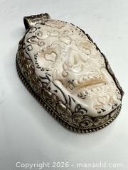 MaxSold Auction: Day of the Dead Skull Pendant, Medium, White/Cream - Morgan Hill (California, USA) PARTNER MANAGED Estate Sale Online Auction - Dougherty Avenue