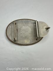 MaxSold Auction: J.K. Roberts and Co. Large Silver Western Belt Buckle - Morgan Hill (California, USA) PARTNER MANAGED Estate Sale Online Auction - Dougherty Avenue