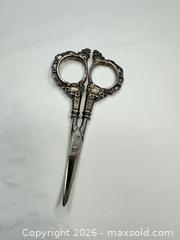 MaxSold Auction: Small Sterling Silver Embroidery/Sewing Scissors - Morgan Hill (California, USA) PARTNER MANAGED Estate Sale Online Auction - Dougherty Avenue