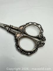 MaxSold Auction: Small Sterling Silver Embroidery/Sewing Scissors - Morgan Hill (California, USA) PARTNER MANAGED Estate Sale Online Auction - Dougherty Avenue