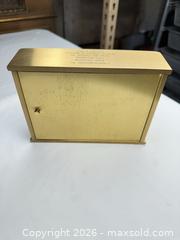 MaxSold Auction: Tiffany & Co. Brass Desk / Mantel Clock, Swiss Movement - Morgan Hill (California, USA) PARTNER MANAGED Estate Sale Online Auction - Dougherty Avenue