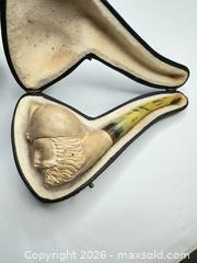 MaxSold Auction: Vintage Meerschaum Carved Head Smoking Pipe - Morgan Hill (California, USA) PARTNER MANAGED Estate Sale Online Auction - Dougherty Avenue