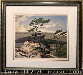 MaxSold Auction: AJ Casson (Group of Seven) Print “White Pines 1957”  - Toronto (Ontario, Canada) PARTNER MANAGED Estate Sale Online Auction - Kimbark Boulevard