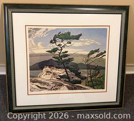MaxSold Auction: AJ Casson (Group of Seven) Print “White Pines 1957”  - Toronto (Ontario, Canada) PARTNER MANAGED Estate Sale Online Auction - Kimbark Boulevard