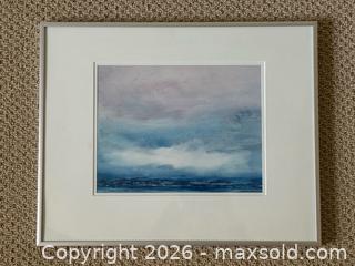 MaxSold Auction: Canadian “Open Sky” Watercolour Painting by Monica Shelton - Toronto (Ontario, Canada) PARTNER MANAGED Estate Sale Online Auction - Kimbark Boulevard
