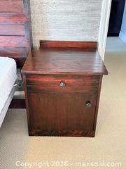 MaxSold Auction: King Size Oak Headboard + Nightstands  - Toronto (Ontario, Canada) PARTNER MANAGED Estate Sale Online Auction - Kimbark Boulevard