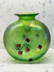 MaxSold Auction: Large Robert Held Green Art Glass Vase Signed  - Toronto (Ontario, Canada) PARTNER MANAGED Estate Sale Online Auction - Kimbark Boulevard