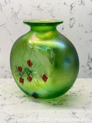 MaxSold Auction: Large Robert Held Green Art Glass Vase Signed  - Toronto (Ontario, Canada) PARTNER MANAGED Estate Sale Online Auction - Kimbark Boulevard