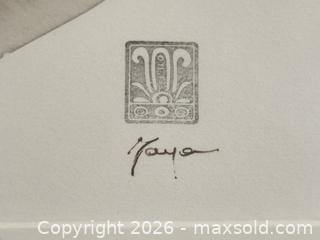 MaxSold Auction: Modernist Signed Abstract Watercolour Painting  - Toronto (Ontario, Canada) PARTNER MANAGED Estate Sale Online Auction - Kimbark Boulevard