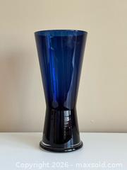 MaxSold Auction: Vintage Orrefors Sweden Cobalt Blue Glass Vase - Toronto (Ontario, Canada) PARTNER MANAGED Estate Sale Online Auction - Kimbark Boulevard