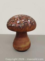 MaxSold Auction: 70s Monica Backstrom for Kosta Boda Art Glass Mushroom Sculpture  - Toronto (Ontario, Canada) PARTNER MANAGED Reseller Online Auction - Queen Street West