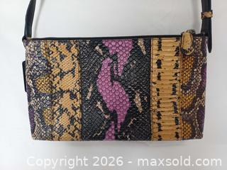 MaxSold Auction: Coach Crosby Multicolor Python Embossed Leather Crossbody Bag F37172 - Toronto (Ontario, Canada) PARTNER MANAGED Reseller Online Auction - Queen Street West
