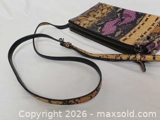MaxSold Auction: Coach Crosby Multicolor Python Embossed Leather Crossbody Bag F37172 - Toronto (Ontario, Canada) PARTNER MANAGED Reseller Online Auction - Queen Street West