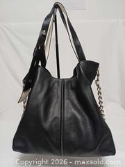 MaxSold Auction: Michael Kors Downtown Astro Large Black Pebbled Leather Shoulder Bag - Toronto (Ontario, Canada) PARTNER MANAGED Reseller Online Auction - Queen Street West