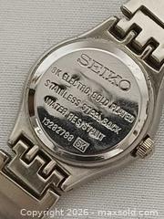 MaxSold Auction: Vintage Seiko Stainless Steel Ladies Quartz Watch Working  - Toronto (Ontario, Canada) PARTNER MANAGED Reseller Online Auction - Queen Street West