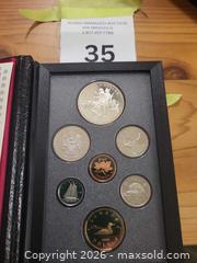 MaxSold Auction: 1990 Canadian Proof Set featuring seven coins - Toronto (Ontario, Canada) PARTNER MANAGED Downsizing Online Auction - Batavia Avenue