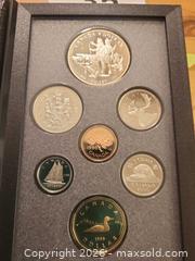 MaxSold Auction: 1990 Canadian Proof Set featuring seven coins - Toronto (Ontario, Canada) PARTNER MANAGED Downsizing Online Auction - Batavia Avenue