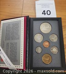 MaxSold Auction: 1991 Canadian Double Dollar Proof Set - Toronto (Ontario, Canada) PARTNER MANAGED Downsizing Online Auction - Batavia Avenue