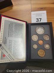 MaxSold Auction: 1994 Canadian "Double Dollar" 7-piece proof coin set - Toronto (Ontario, Canada) PARTNER MANAGED Downsizing Online Auction - Batavia Avenue