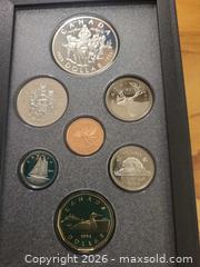 MaxSold Auction: 1994 Canadian "Double Dollar" 7-piece proof coin set - Toronto (Ontario, Canada) PARTNER MANAGED Downsizing Online Auction - Batavia Avenue