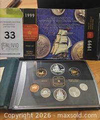 MaxSold Auction: 1999 Royal Canadian Mint proof set - Toronto (Ontario, Canada) PARTNER MANAGED Downsizing Online Auction - Batavia Avenue