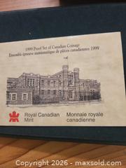 MaxSold Auction: 1999 Royal Canadian Mint proof set - Toronto (Ontario, Canada) PARTNER MANAGED Downsizing Online Auction - Batavia Avenue