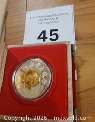 MaxSold Auction: 2002 Canadian $15 Sterling Silver Proof Coin featuring the Year of the Horse - Toronto (Ontario, Canada) PARTNER MANAGED Downsizing Online Auction - Batavia Avenue