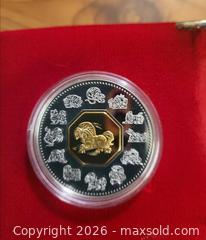MaxSold Auction: 2002 Canadian $15 Sterling Silver Proof Coin featuring the Year of the Horse - Toronto (Ontario, Canada) PARTNER MANAGED Downsizing Online Auction - Batavia Avenue