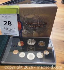 MaxSold Auction: 2002 Royal Canadian Mint "Golden Jubilee" Proof Set - Toronto (Ontario, Canada) PARTNER MANAGED Downsizing Online Auction - Batavia Avenue