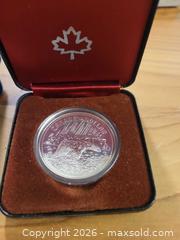 MaxSold Auction: Collectible set of Canadian silver coins in their original cases - Toronto (Ontario, Canada) PARTNER MANAGED Downsizing Online Auction - Batavia Avenue