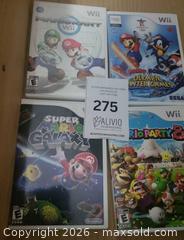 MaxSold Auction: Collection of vintage Nintendo Wii games - Toronto (Ontario, Canada) PARTNER MANAGED Downsizing Online Auction - Batavia Avenue