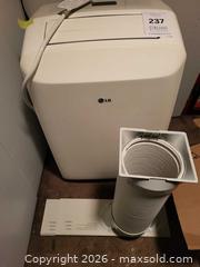 MaxSold Auction: LG Portable Air Conditioner White Electric - Toronto (Ontario, Canada) PARTNER MANAGED Downsizing Online Auction - Batavia Avenue