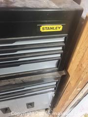 MaxSold Auction: Stanley black and grey rolling tool chest with a lower cabinet - Toronto (Ontario, Canada) PARTNER MANAGED Downsizing Online Auction - Batavia Avenue