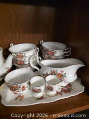 MaxSold Auction: Vintage china set - Royal Albert tea service in the "Centennial Rose" pattern - Toronto (Ontario, Canada) PARTNER MANAGED Downsizing Online Auction - Batavia Avenue