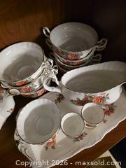 MaxSold Auction: Vintage china set - Royal Albert tea service in the "Centennial Rose" pattern - Toronto (Ontario, Canada) PARTNER MANAGED Downsizing Online Auction - Batavia Avenue
