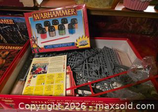 MaxSold Auction: Vintage Warhammer Fantasy Battle tabletop wargaming products from Games Workshop - Toronto (Ontario, Canada) PARTNER MANAGED Downsizing Online Auction - Batavia Avenue