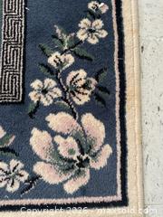 MaxSold Auction:  Ivory Navy Pink Floral Medallion Area Rug C - Kingston (Ontario, Canada) SELLER MANAGED Moving Online Auction - Acadia Drive
