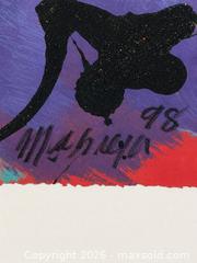 MaxSold Auction: John MacGregor (Canadian 1942–2019) Signed Mixed Media Abstract on Paper (1998) - Orangeville (Ontario, Canada) SELLER MANAGED Downsizing Online Auction - Glenforest Road