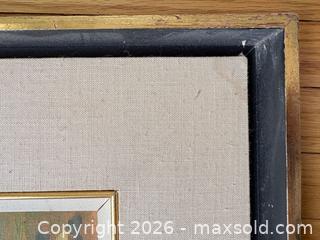 MaxSold Auction: Raymond C. Bourque (Canadian 1922–1982) Signed Original Oil on Board - Rural Folk Landscape - Orangeville (Ontario, Canada) SELLER MANAGED Downsizing Online Auction - Glenforest Road