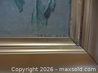 MaxSold Auction: Antique Oil on Canvas Still Life Painting - Oshawa (Ontario, Canada) SELLER MANAGED Downsizing Online Auction - Centre Street South